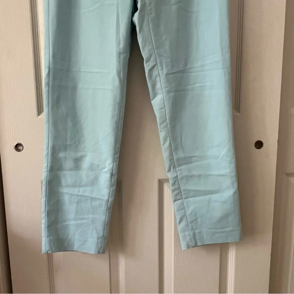 Anne Klein Women’s Light Blue High Rise Tapered Leg Career Office Trouser Pants - Picture 11 of 16